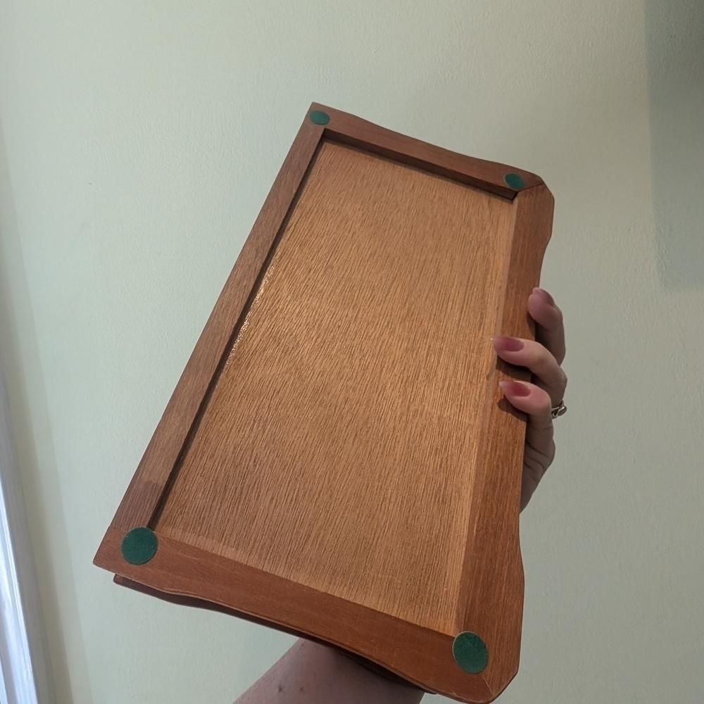 Wooden Jewelry Organizer with Drawer - Picture 8 of 11